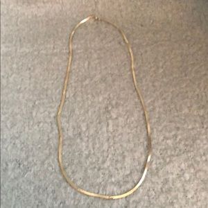 925 sterling with 14k overlay necklace